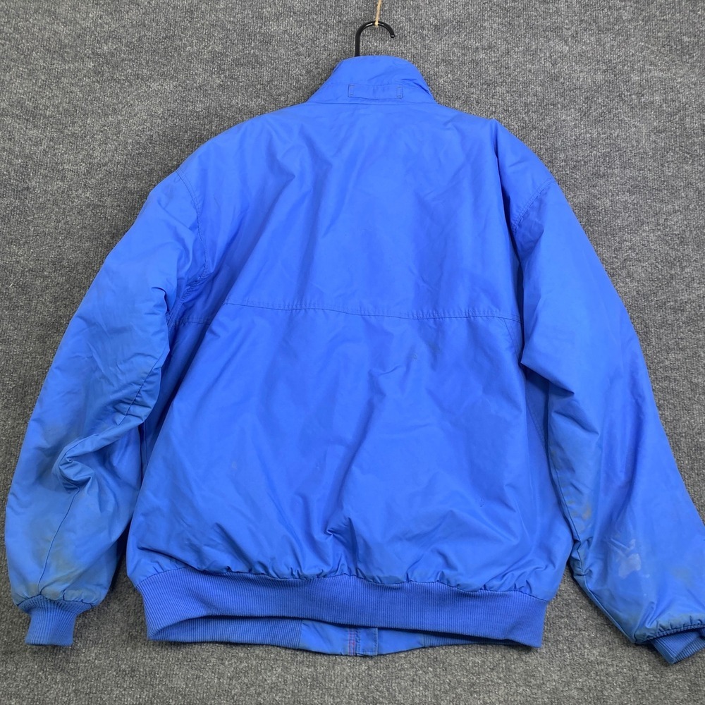 Patagonia Shelled Synchilla Jacket Mens L Blue Fleece Lined USA Style 28121 90s - Picture 12 of 13